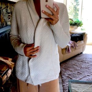 Lululemon wrap sweater.